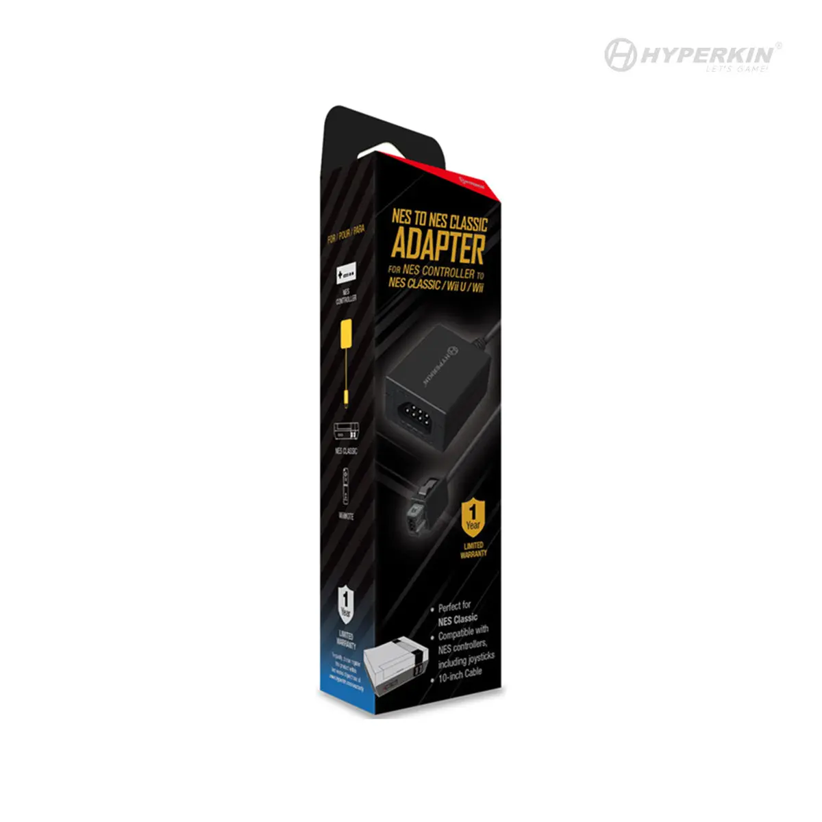 Hyperkin Controller Adapter for NES Classic Edition — Use Original NES Controllers