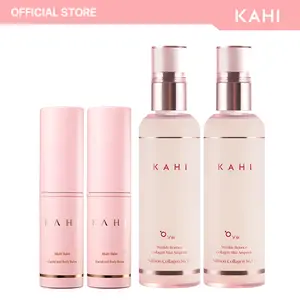 KAHI Hydration Layering Set - Wrinkle Bounce Multi Balm Stick (2EA) +  Fine Line Bounce Collagen Serum Facial Mist Ampoule (2EA)