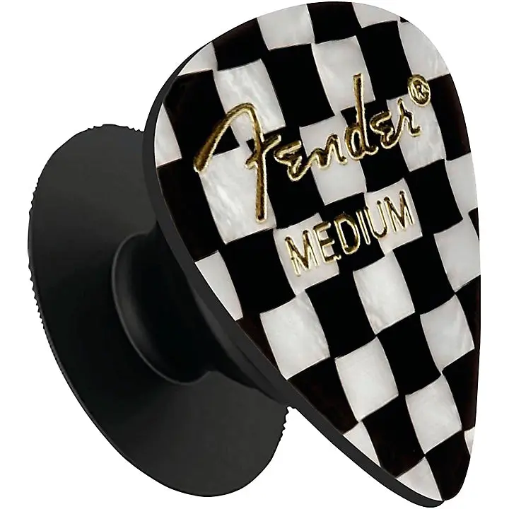 Fender guitar pick phone grip (Checkered) Fender guitar pick phone grip (Checkered)