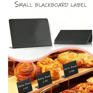 Mini Blackboard Signs Set of 1-12, Acrylic Material, Ideal for Food, Parties, Buffets, Weddings, Birthdays, Christmas, Graduations