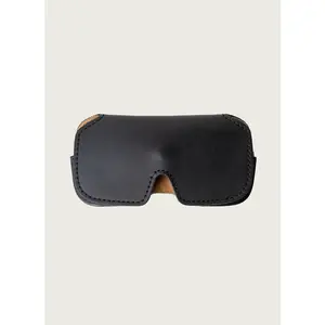 Leather Sunglasses Case (desert black)