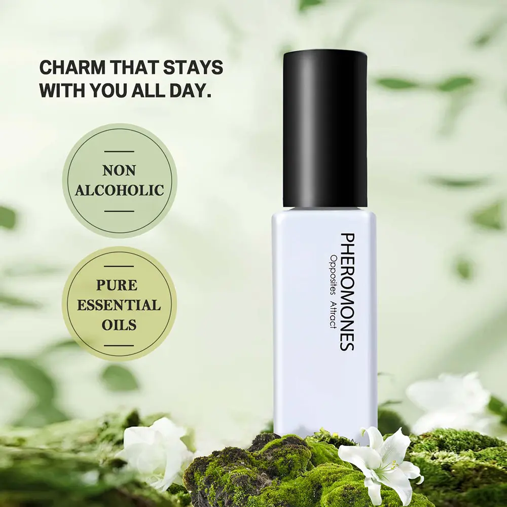 Women's Pheromone Fragrance Perfume Oil - Aromatic Sweet Fruity Scent with Rose and Musk Notes, Attractiveness-Enhancing 5ml Liquid Dropper Single Item, Fragrance Perfume Oils, Fragrance Perfumes, Captivating Fragrance