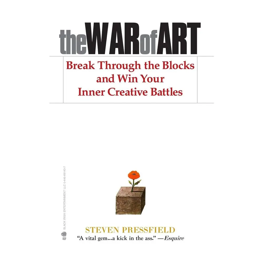 USED Book - The War of Art: Break Through the Blocks and Win Your Inner Creative Battles by Pressfield, Steven (Paperback) - english