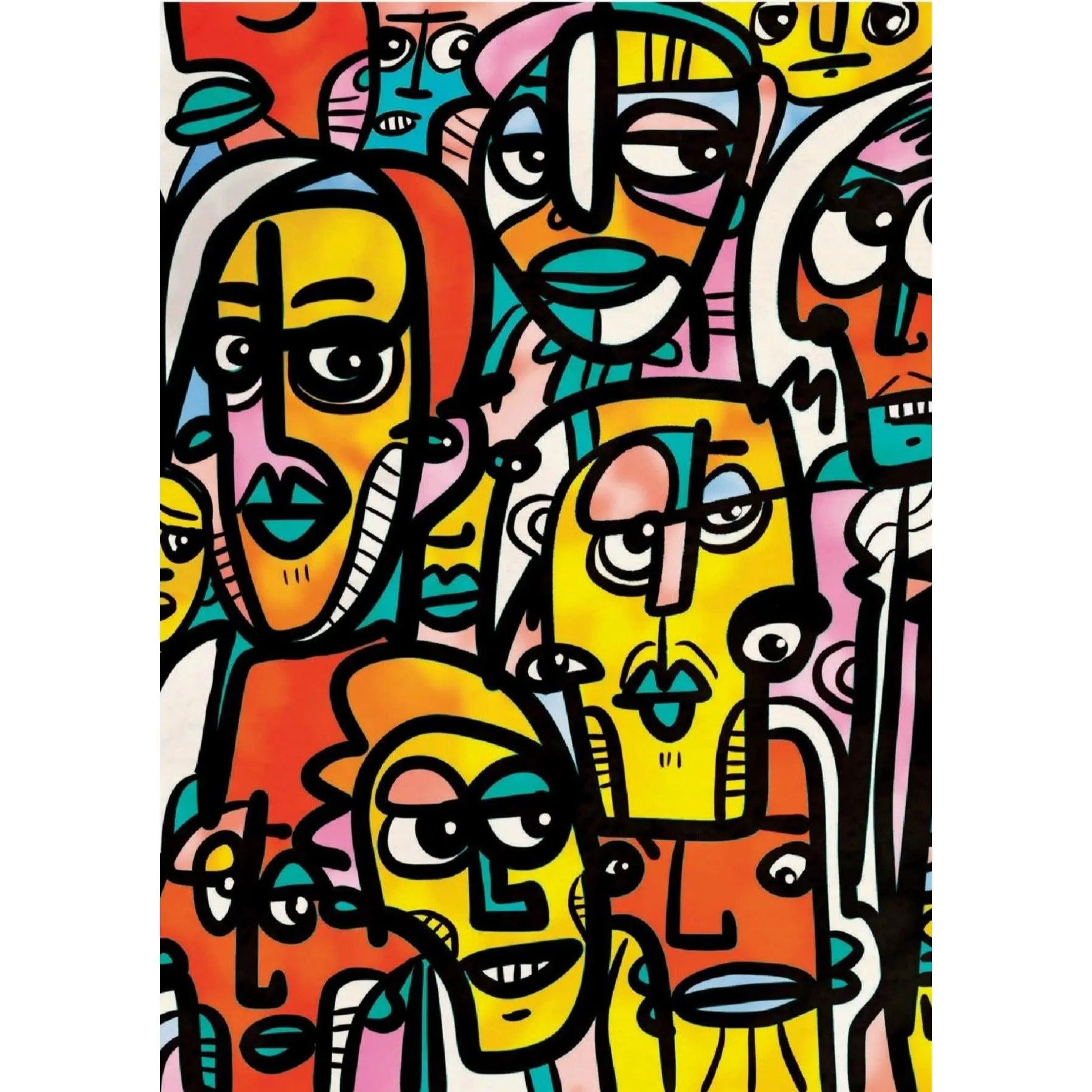 Alone In A Crowd | 20x28 | Print