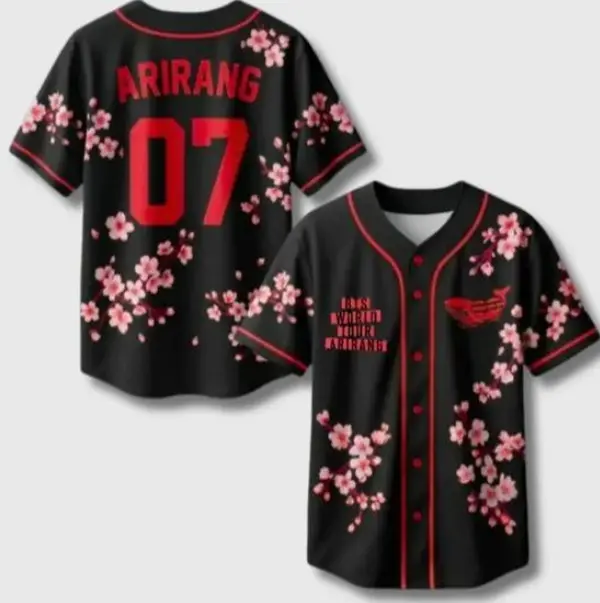 Custom Kpop Music Word Tour Jersey, Kpop Merch for Fan, Personalized World Tour Crop-top Hanbok Style Mesh Jersey, 2026 Concert Outfit for Army Streetwear, pop Bangtan Concert Army Fan Shirt