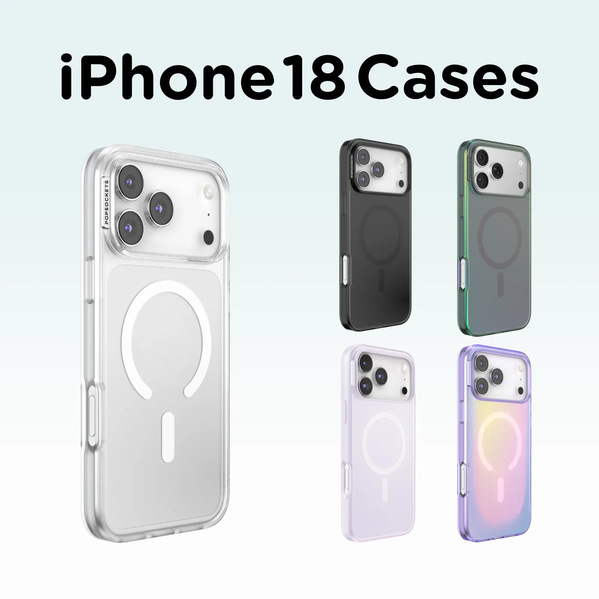 iPhone MagSafe Case - Wireless Charging Compatible, Drop Protection, Screen Protector, Shockproof, PlantCore Material, Compatible with MagSafe Accessories - PopSockets