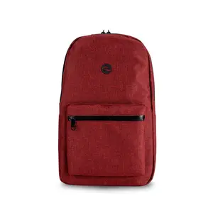 Element M - Oxford Burgundy 100% Smell Proof, Lockable Backpack