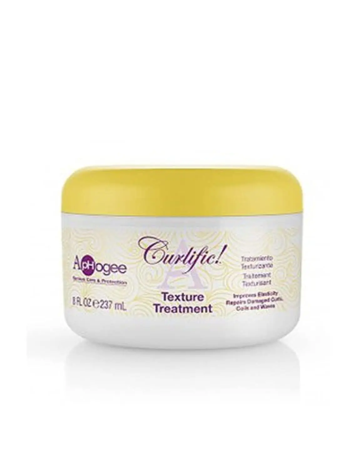 Aphogee Curlific Texture Treatment - Curl-Friendly Leave-In Haircare Treatment, 8 Fl Oz, Curl-Friendly Leave-In Treatments