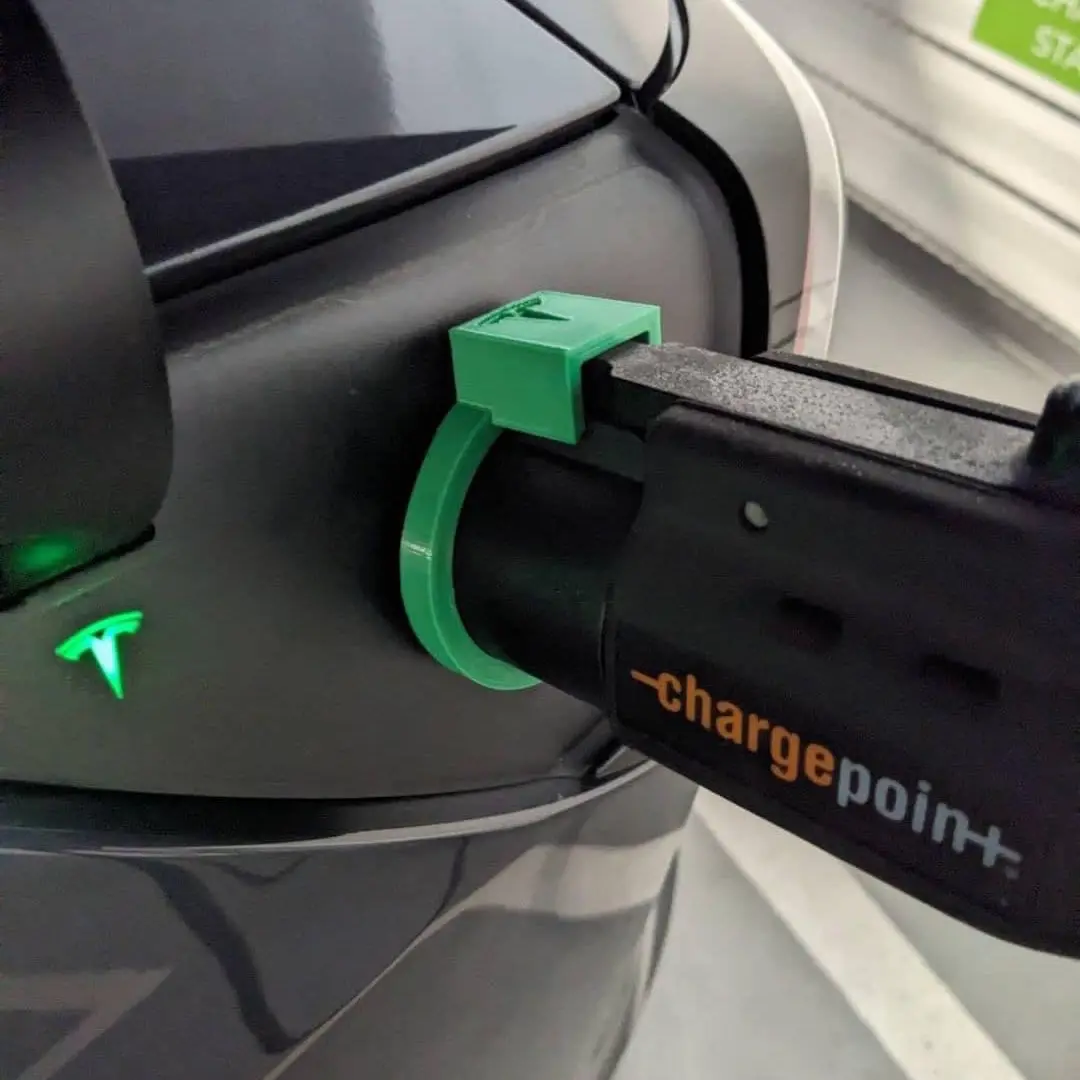 Telsa 3D Printed Charging Lock