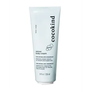 Cocokind Retinol Body Cream 0.05% with Ceramide NP - Lightweight Formula for Sensitive Skin - 8 fl oz / 236 ml
