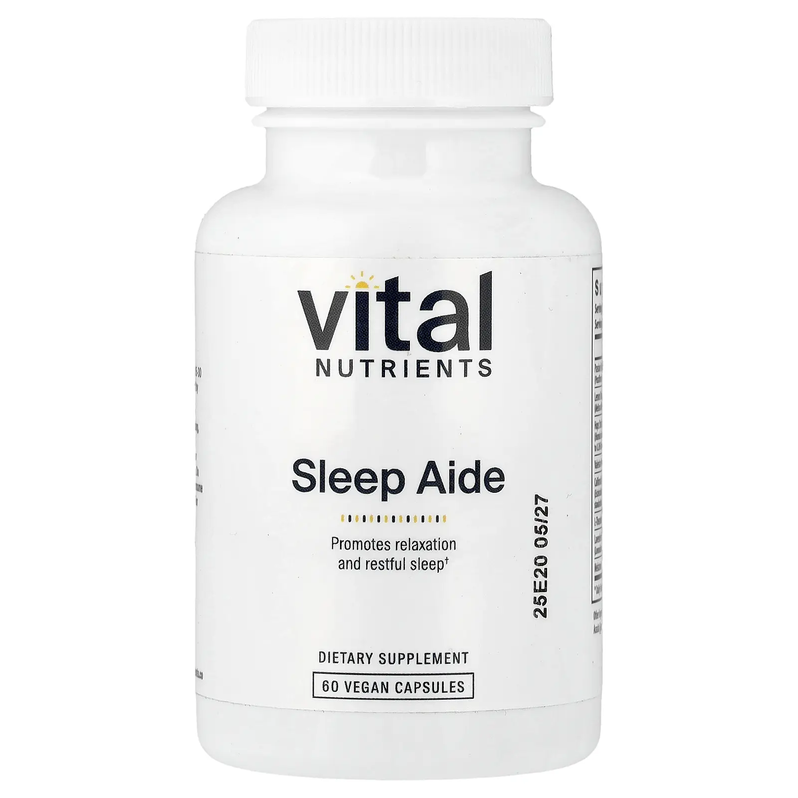 Vital Nutrients Sleep Aide, 60 Vegan Capsules