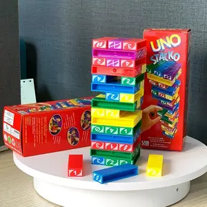 Uno Interactive Building Blocks Set, Fun Family Stress Relief Game, Ideal Gift for Hobbyists & Party Supplies, Model Xinghao