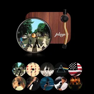 Car Air Freshener Record Player - Car Music Lovers Gift - Fragrance Diffusers - Car Decor For Girls- Car Decor Vent Car Interior Accessories - 10 Pcs Album Cover