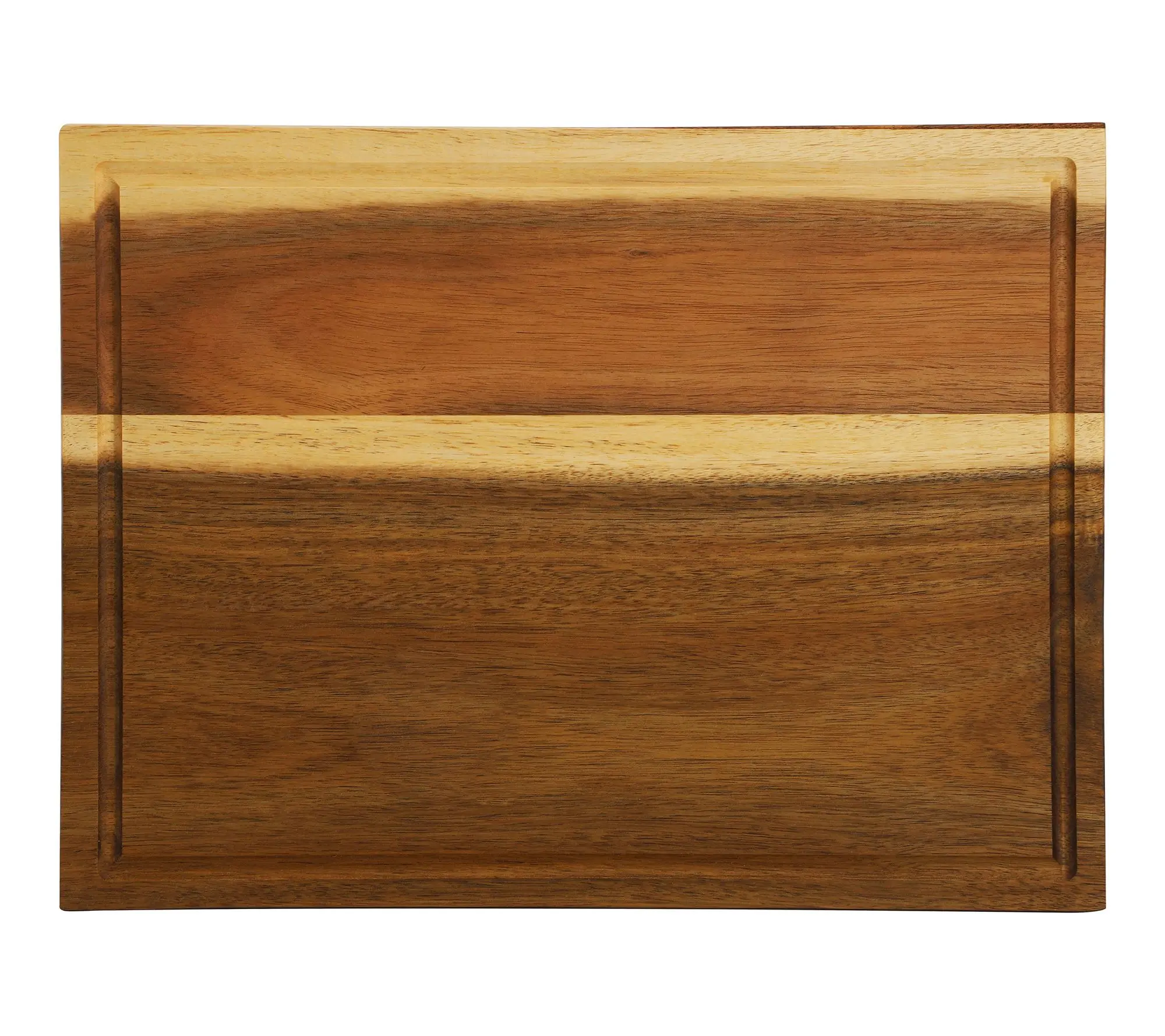 MegaChef 15.5 x 12in Acacia Wood 1.5in Carving Cutting Board