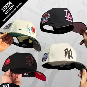 MLB New Era Yankees Dodgers Baseball Hat – 59FIFTY Fitted Snapback Cap, Unisex Urban Streetwear Style, Gorras de Béisbol Unisex, Vintage Sports Look, TikTok Trend USA 2026