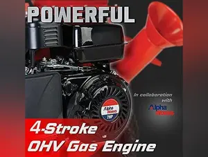 GreatCircleUSA 7HP 212CC Wood Chipper, Shredder and Mulcher for 3" Branches - 3-in-1 Gas Powered Engine