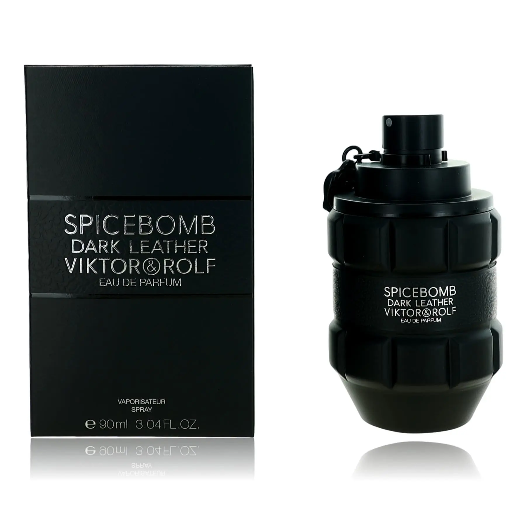 Viktor & Rolf Spicebomb Dark Leather Spicy Men's Cologne, 3 oz EDP Spray for Men