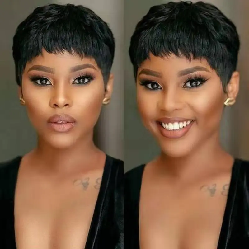 Wig, fashion, short hair female, short hair