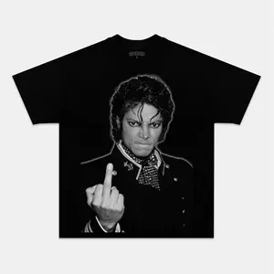 Michael Jackson Tee T-shirt & Sweatshirt Unisex Crewneck Made In 100% Cotton, Design & Printed In The USA
