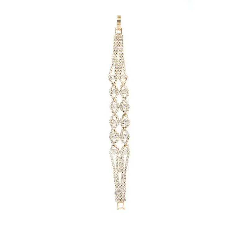 LUXURY RAINDROP PATTERN LATCH BRACELET