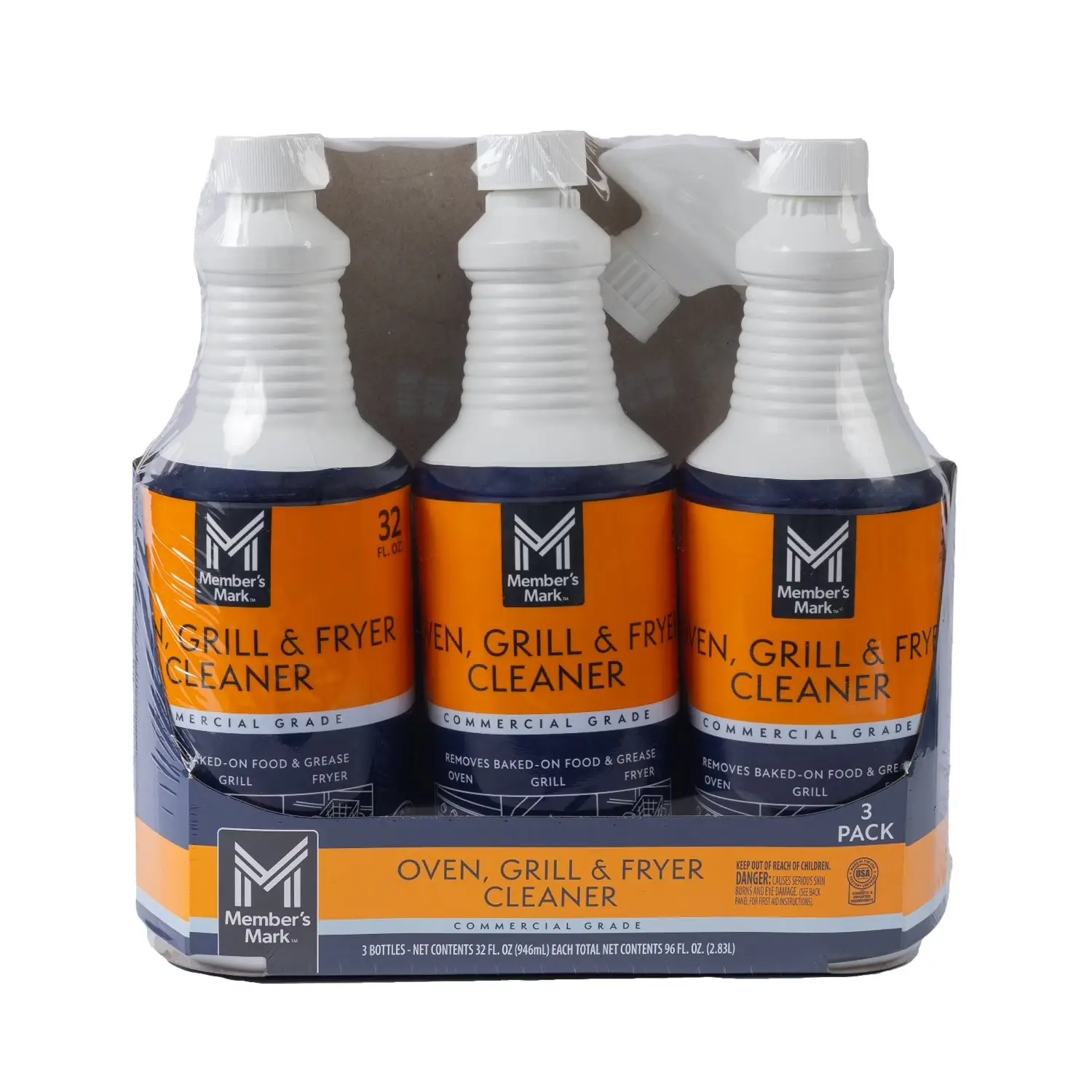 Member's Mark Commercial Oven, Grill and Fryer Cleaner, 32 oz 3 pk