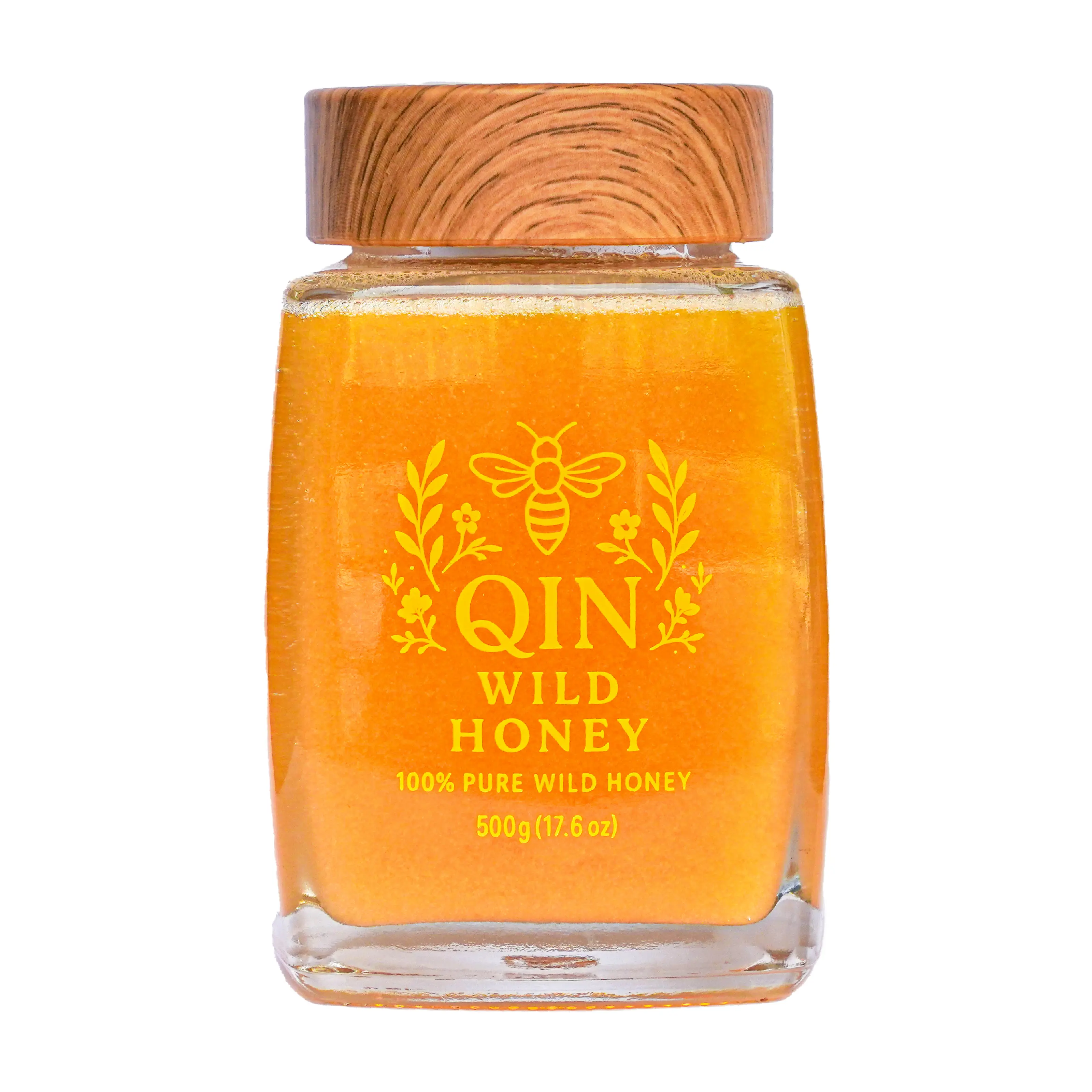 Nepal Cliff Mad Honey - Non-Toxic Raw Unfiltered Wild Himalayan Honey, 100% Organic, Sweet, 500g (17.6 oz) Jar with Manuka Tallow Maple Syrup Notes, Raw Unfiltered Honey