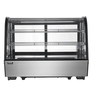 Spring new arrivals Refrigerated Display Case Bakery Display Fridge Case 5 cu ft/146L 2-Tier