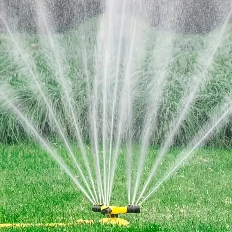 Garden Sprinkler With 180°   Rotating Head, Automatic Irrigation System, Wide Coverage, Easy Installation, No Power Needed, Ideal For Lawn And Garden Watering, Outdoor Water Sprinkler, Oscillating Sprinkler, Rotatable Spray Nozzle