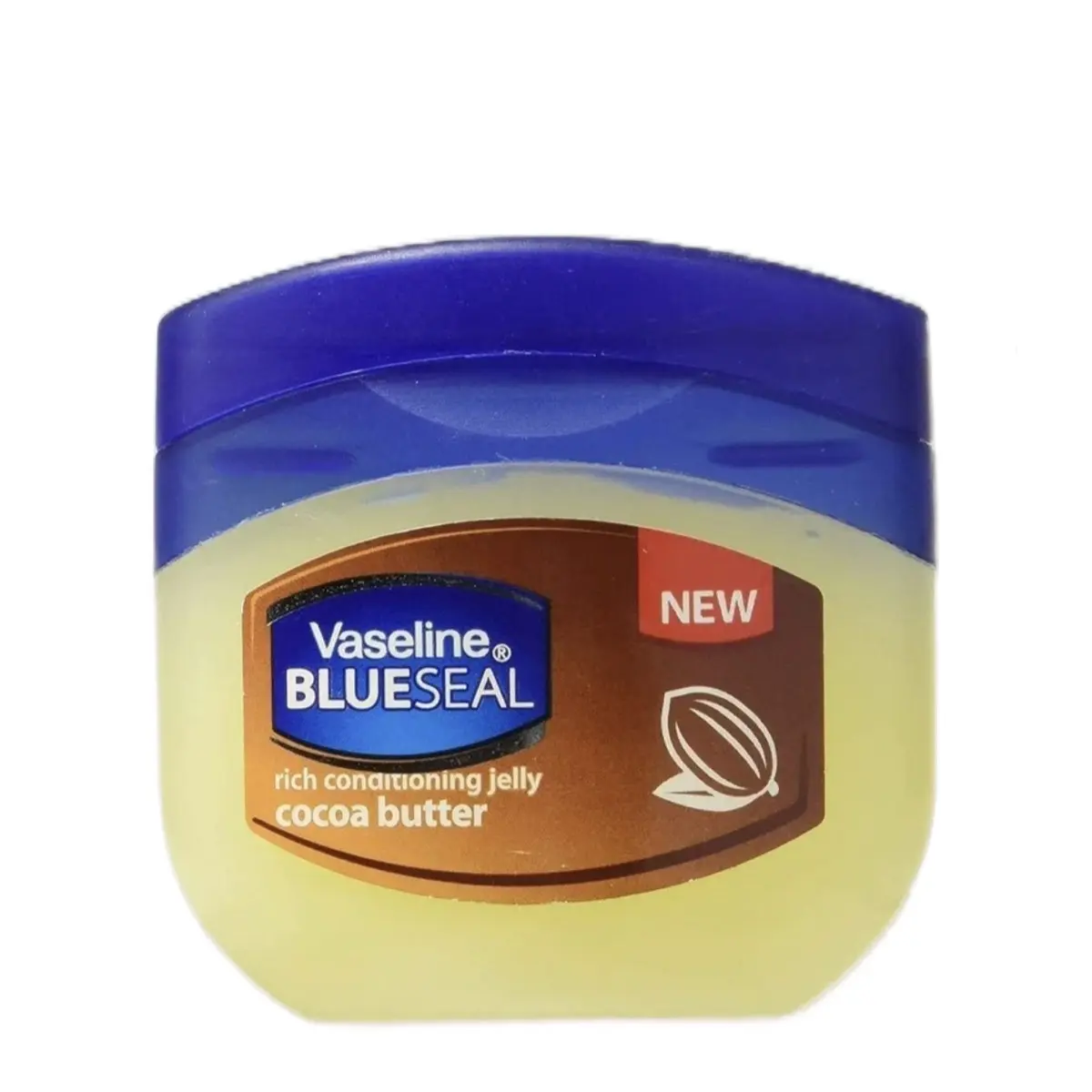 Vaseline Blueseal Rich Conditioning Cocoa Butter Jelly Moisturizer - 100ml, 4-Count Cosmetic Pack for Body Repair & Restoration, Restore