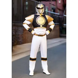 White Ranger Classic Muscle Adult Costume