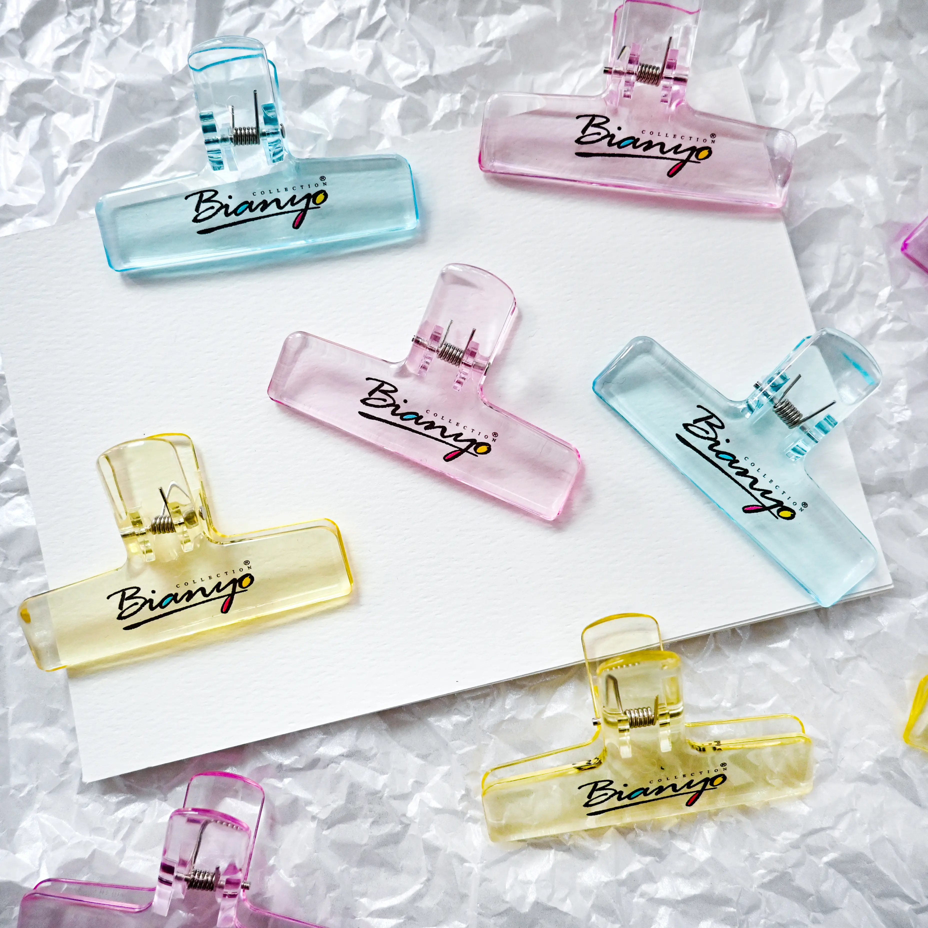 3PCS Jelly Color Page Holder Clip (1 of Each Color) for Adult Coloring Books, Cute Aesthetic Book Clips for Markers, Journaling & Art Supplies, Portable Anti-Slip Stationery Accessories