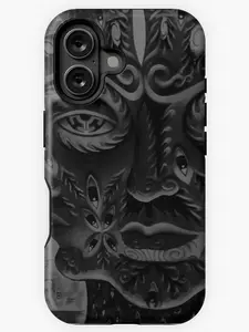 Tool 10,000 Days Design iPhone Case - Durable Impact Resistant Case for iPhone 11, 12, 13, 14, 15, 16 with Glossy Finish, UV Protection, and Lay-Flat Design