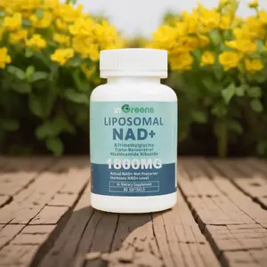 NAD+ Supplement 1800 mg with Nicotinamide Riboside 200mg, Trans Resveratrol 200mg, Trimethylglycine 200mg，Boost NAD+, Aging Defense，Cellular Energy and DNA Repair, 60 Softgels non-pharmaceutical Fitness Healthcare