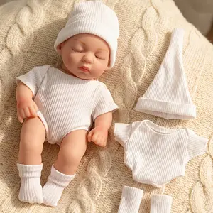 Cute Mini Doll Clothing Accessories Set, Doll Clothes Outfit, Reborn Doll for 7.8 Inch Dolls, Soft Breathable Fabric, Comfortable Wear, Perfect Gift