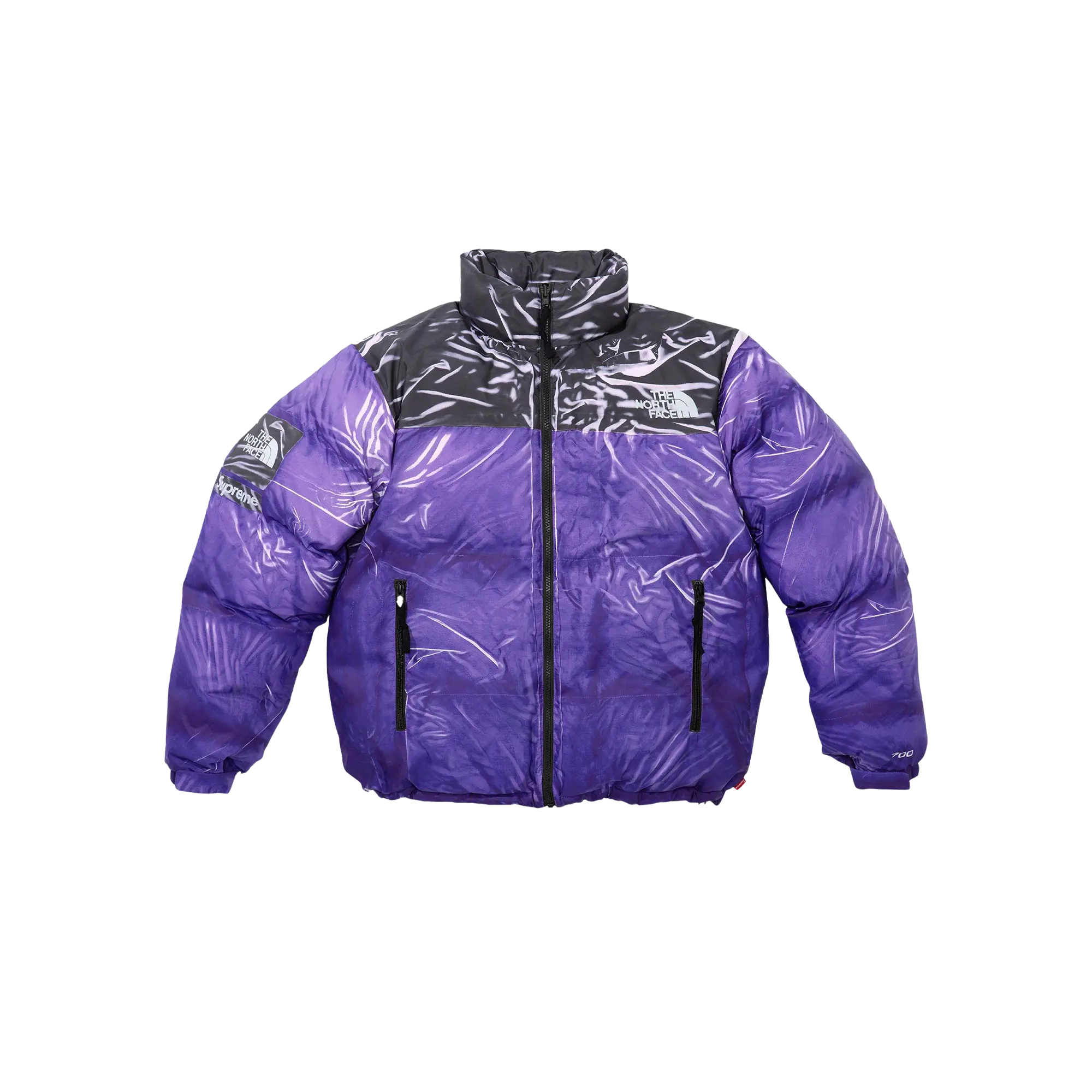 The North Face Printed Nuptse Trompe L'oeil Jacket "SS23 - Purple" SU25020