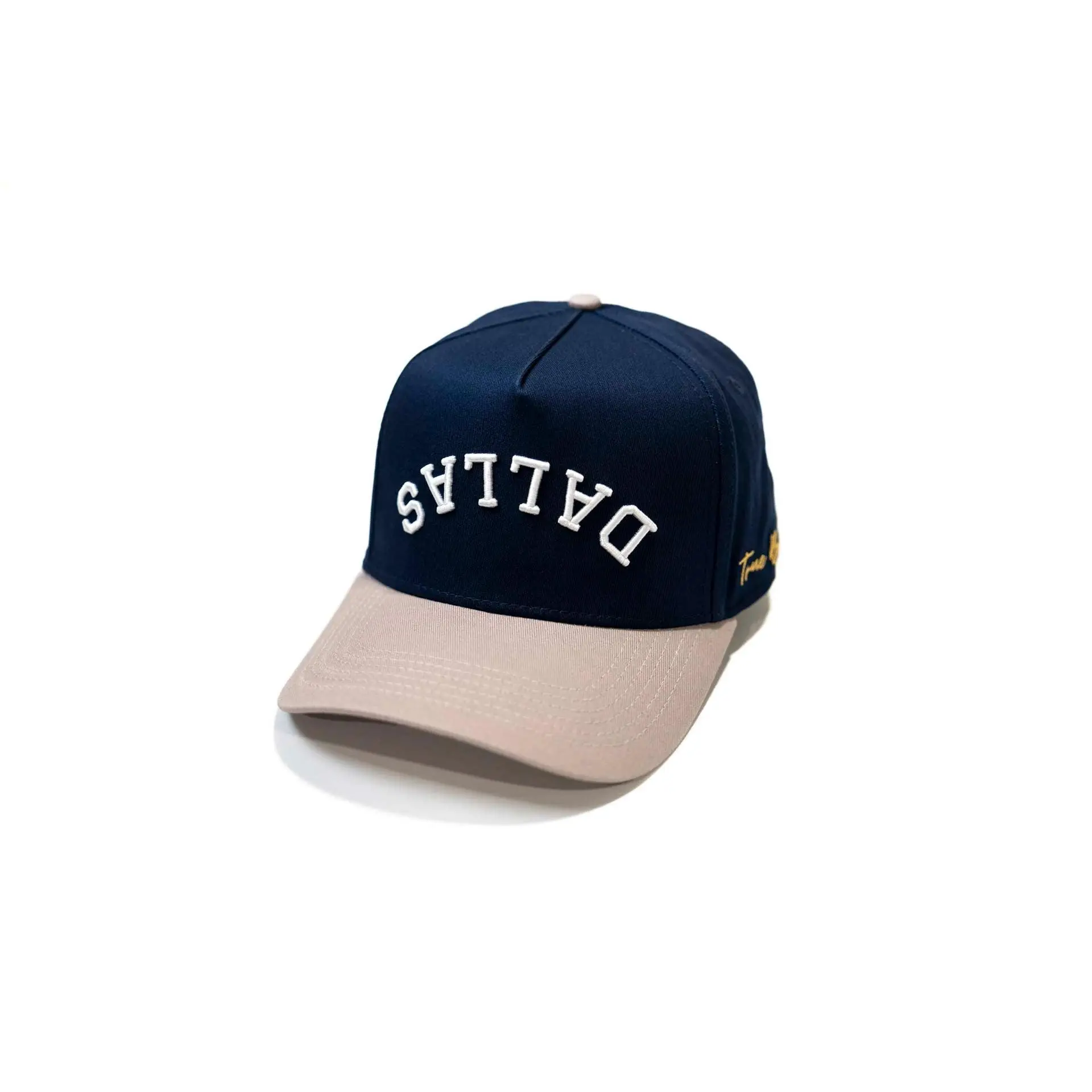Precurved Dallas snapback - GRAY / NAVY