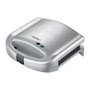 Cuisinart 6258263 Stainless Steel Nonstick Surface Sandwich Maker, Silver
