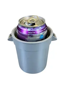 Koozie Trash Can Holder - Beverage Cooler Organizer