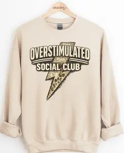 Overstimulated Social Club Graphic Top