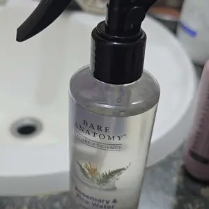 Bare Anatomy Nature x Science Rosemary Water with Rice Water |100% Natural Extract | Soft & Smooth Hair Non-Greasy & Fast Absorbing | 200 ml