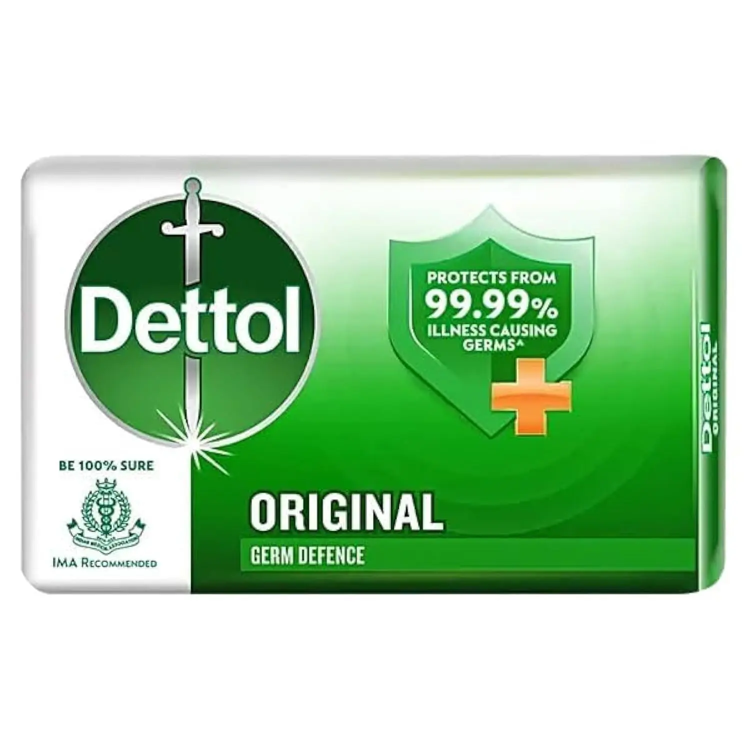 Dettol Original Pine Antibacterial Cleansing Bar Soap - 110g Each, 6 Bars Multi-Pack, Daily Body Care for Germ Protection, Six Bars