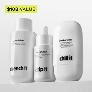 Renew It Light Bundle by Point of View Beauty: A weightless trio of ultra hydrating, skin prep essentials