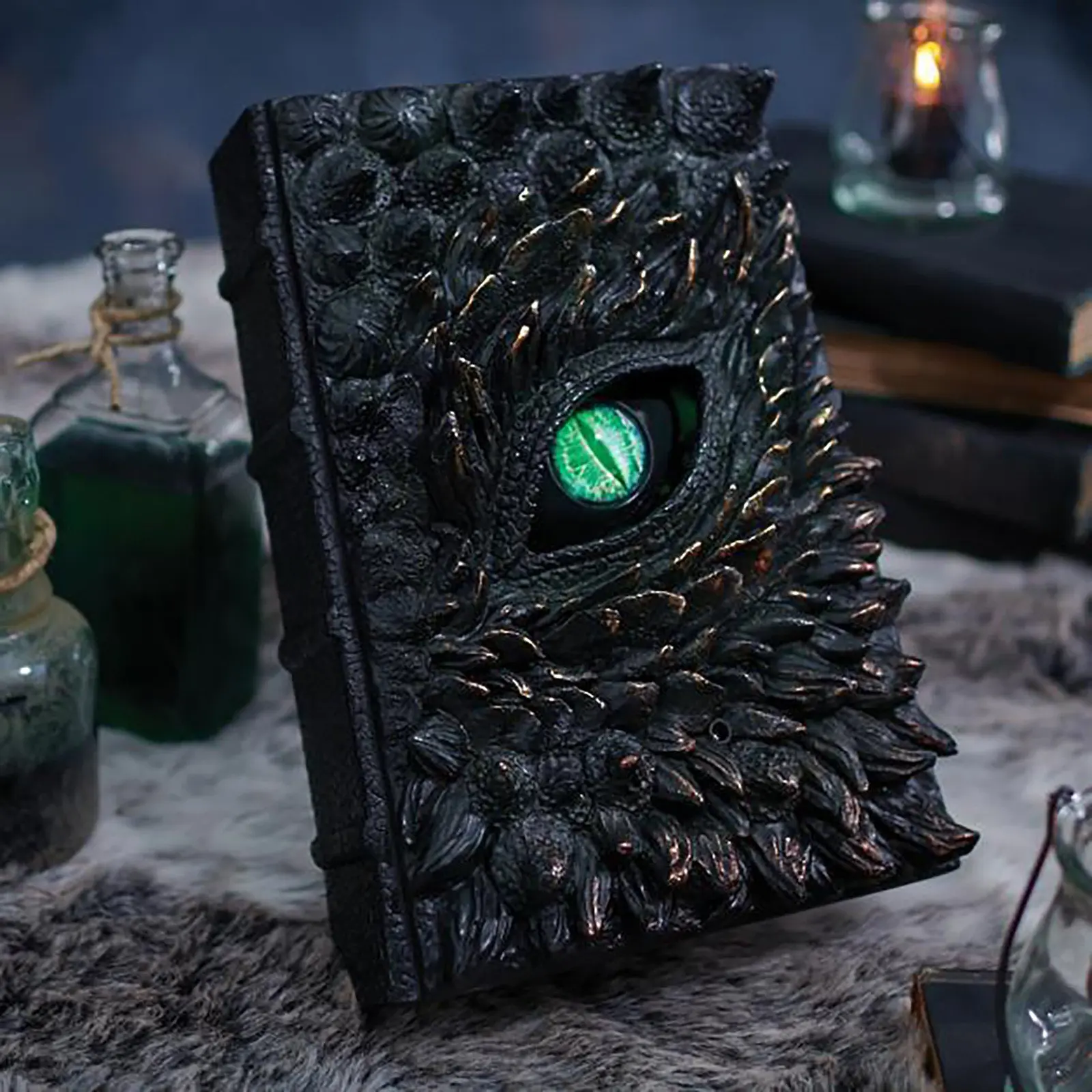 Demon Dragon Eye Resin Statue Decoration, Creative Desktop Ornament, Decorative Home Ornament, Home Decor for Living Room, Bedroom, Office, Study, Ornaments Statues, Figurine, Decorative Piece, Statue Figurines