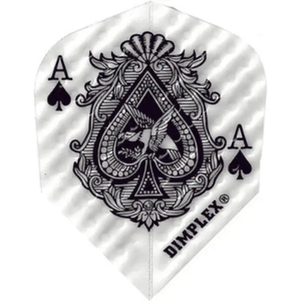 Harrows Darts Ace Narrow-Shape Flights for Adults - Slim Profile Dart Equipment for Professional or Recreational Play, Pack Of 3, Dart Flights