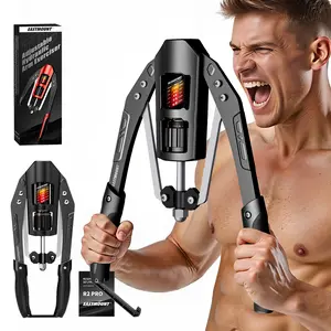 EAST MOUNT Twister Arm Exerciser R2Pro Adjustable 22-440lbs Hydraulic Power Upgraded Power Twister Home Chest Expander Shoulder Muscle Training Fitness Equipment Arm Enhanced Exercise Strengthener