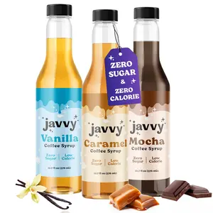 Javvy Coffee Syrup -  Zero Sugar - Zero Calorie Coffee Flavoring Syrup