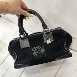 Pre-owned Loewe 1 Shoulder Bags Amazona 28 Suede Bag YX