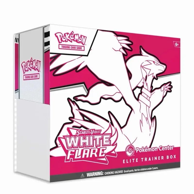 Pokemon Trading Cards Scarlet & Violet 10.5 White Flare Elite Trainer Box