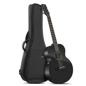 【Enya X3 PRO MINI/X3 PRO Acoustic-Electric Guitar】Carbon Fiber Travel Guitar - 36" 3/4 Size with Built-in Effects & Wireless Speaker, Includes Gig Bag & Cables - Ideal for Professional & Stage Performance, Christmas Gift, TikTokShopHolidayHaul