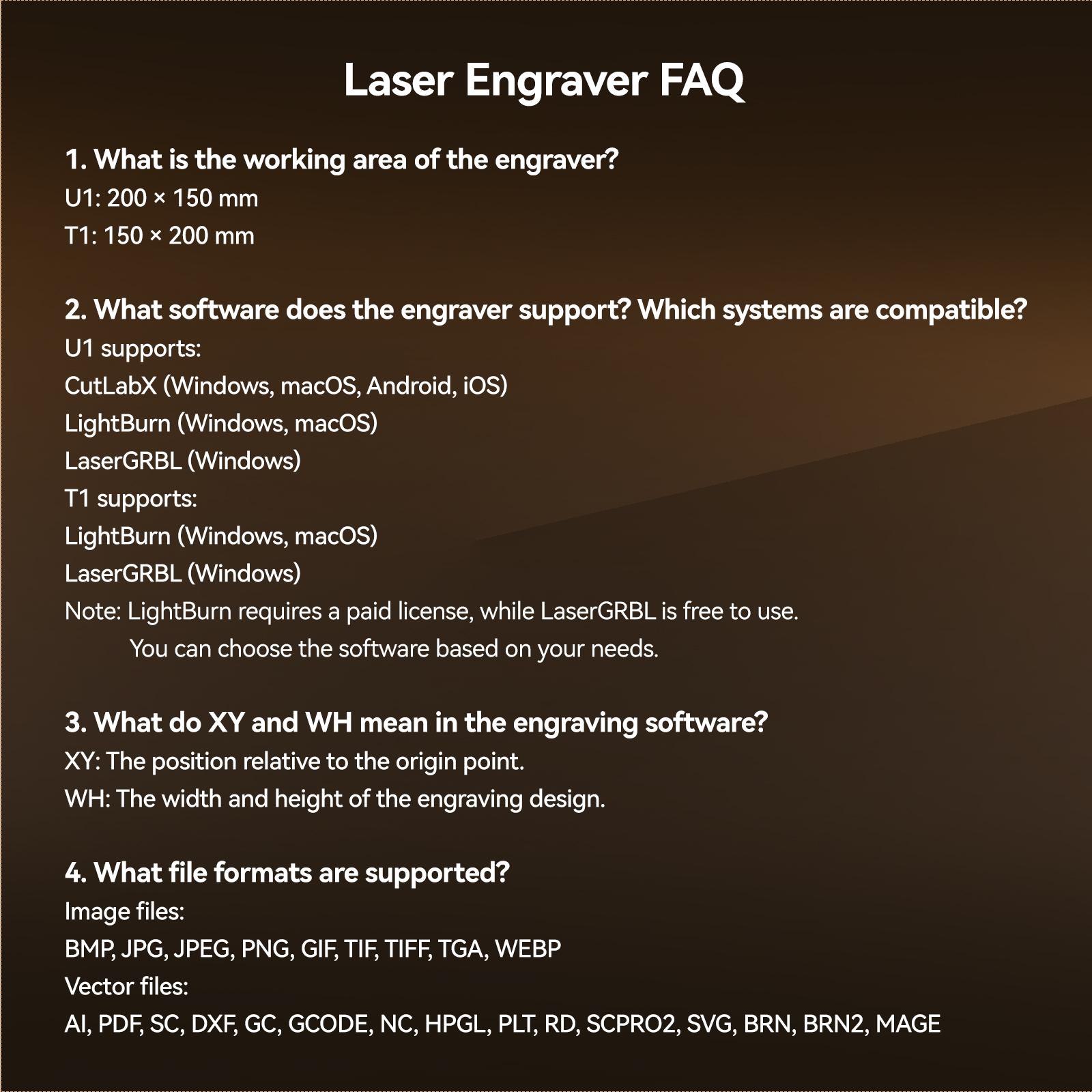 Artilume T1 Foldable Laser Engraver, No Assembly Required, Portable Use Anywhere, 10000mm/min Movement Speed, 0.01mm Accuracy, 200×150mm Working Area for Wood, Leather, Acrylic, and Coated Metal — Ideal for DIY & Small Businesses